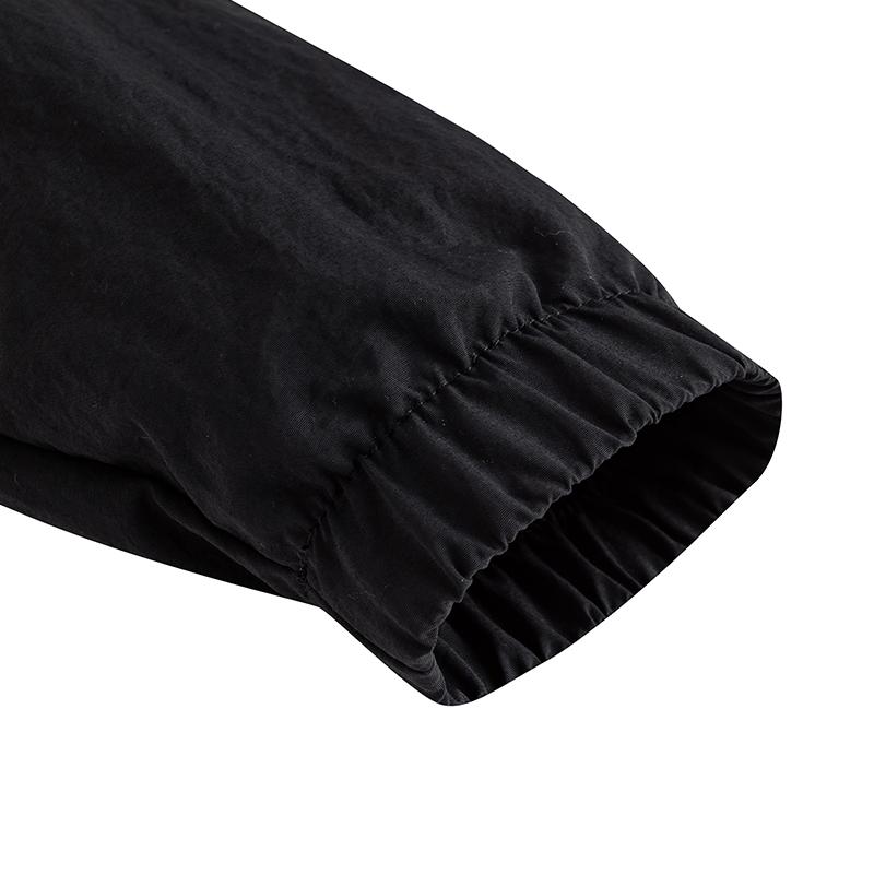 Anta Kyrie Basketball Series Water-Resistant Fashionable Versatile Velvet Jacket Unisex Jackets Black 172611603-1