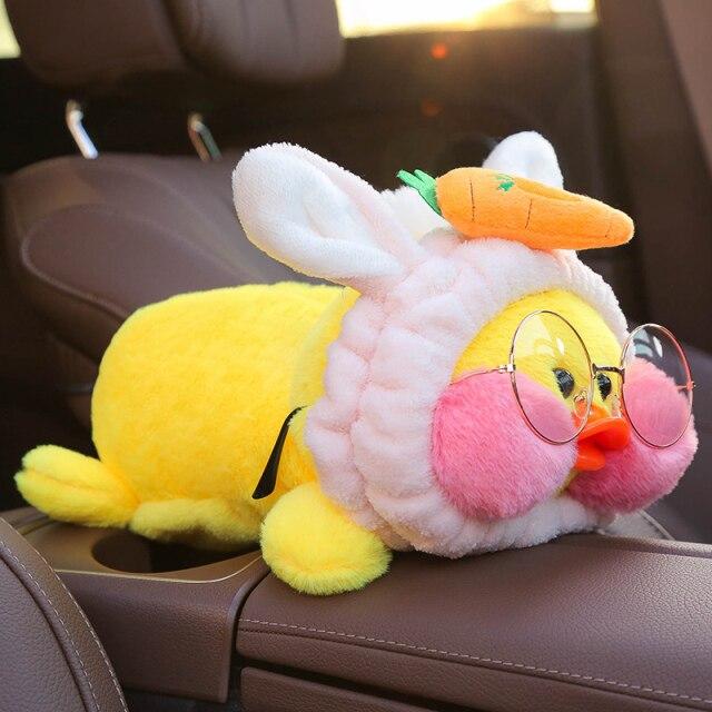 Buy Plush Tissue Box Durable Home Car Sofa Paper Tissue Holder