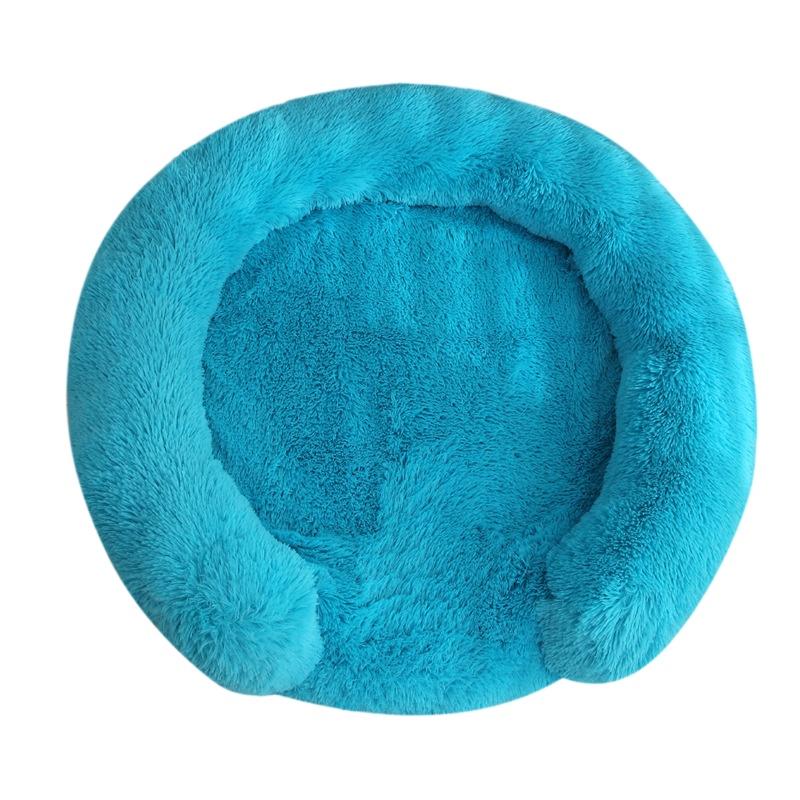 Pelíšek Stelivo pro kočky Podložka pro psy Plyšový Kulatý Stelivo pro domácí mazlíčky Psí postel Zimní Teplá Postel pro domácí mazlíčky Psí stelivo