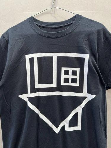 The Neighbourhood Upside Down House Logo T-shirt Size Medium Black Band Tee 2025 New Personalized European and American Y2k