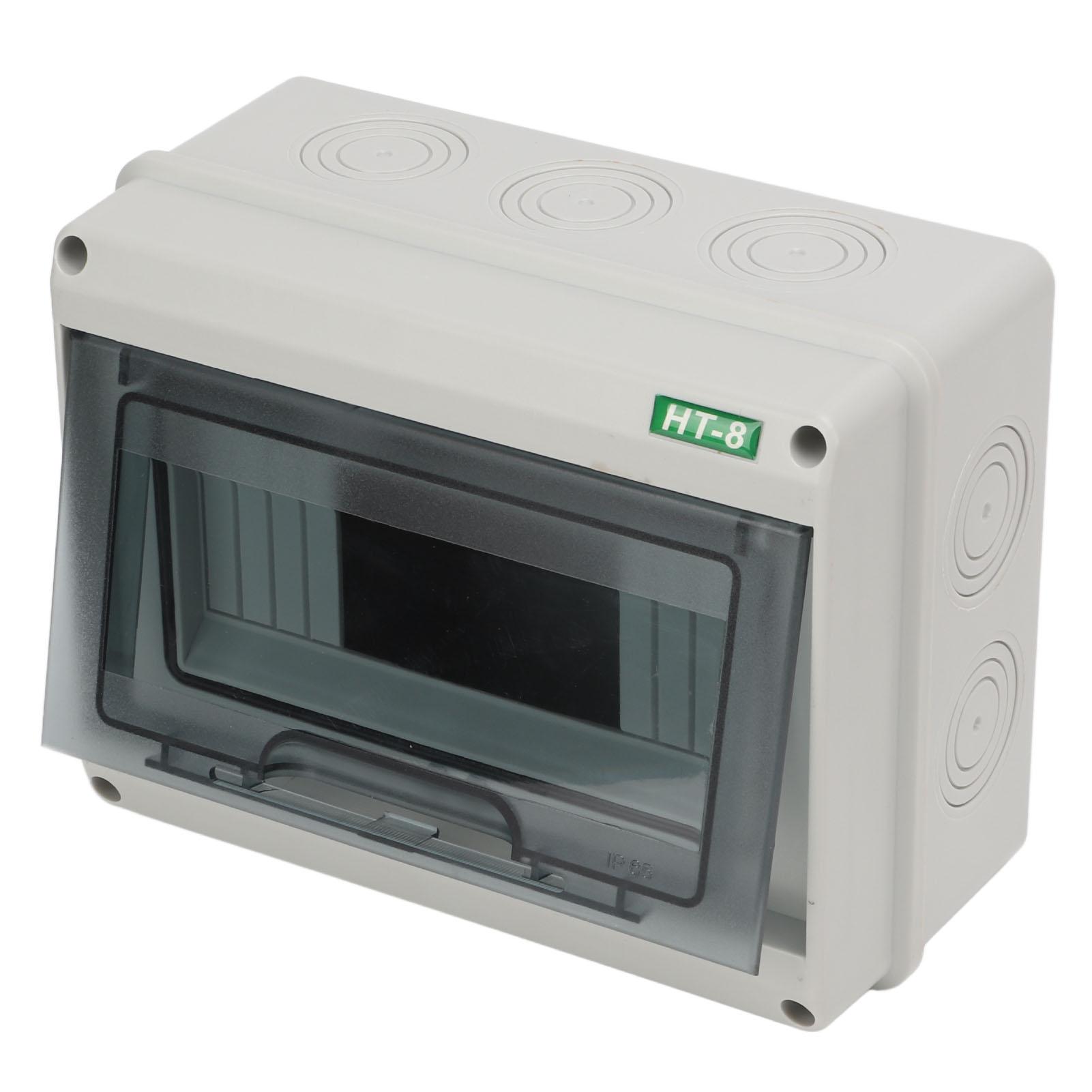 

Електронна розподільна коробка Імпульсний блок живлення Розподіл Захист Водонепроникний ABS 8 виходів