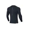 Li-Ning Training Series Tight-Fitting Long Sleeve Fitness Shirt Men Tops Standard-Black AUDQ015-1