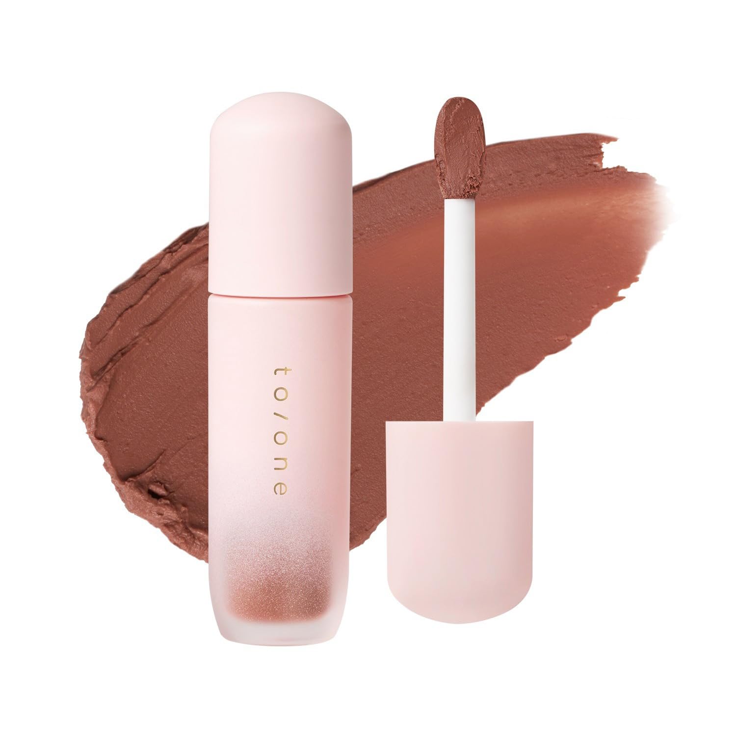 toone Petal Blooming Matte Lip 04 Bare Bloom Matte Lip Mellow Brown