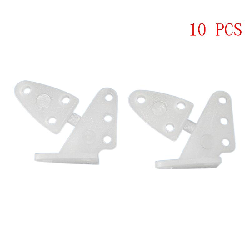 10Pcs Electric Planes Foam Model Accessories Nylon Pin Horn/ Zip Horns Without Screws 3 Hole/4 Hole RC Airplanes Parts