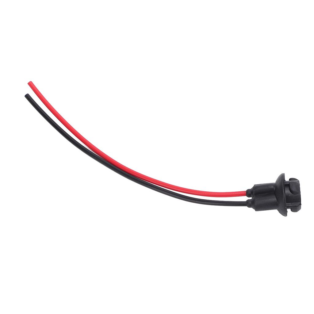 10PCS T10 LED Bulbs Sockets Plug Wiring Harness Waterproofing Rubber Copper T10 LED Bulbs Wire Adapter for Cars Trucks