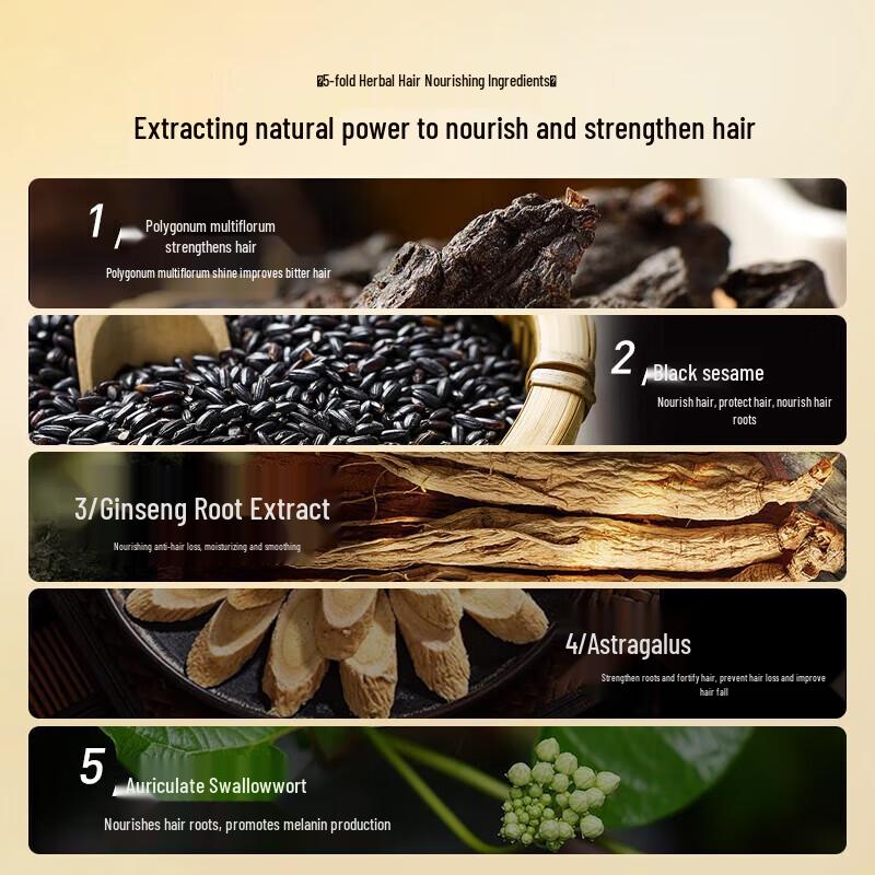 Bawang Polygonum Multiflorum Anti-Hair Loss Shampoo