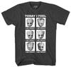 Marvel Groot Today I Feel Men's Charcoal Heather T-Shirt New