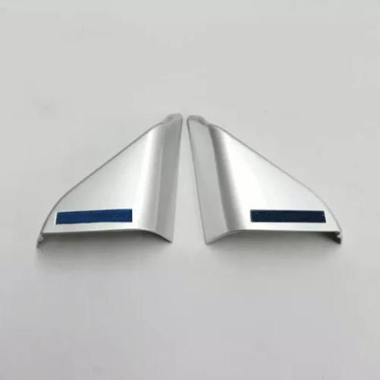

Chrome Car Body A Column Audio For Jeep Compass 2017 2018 Window Windshield Side Triangle Lamp Trim Part 2pcs Matte Silver