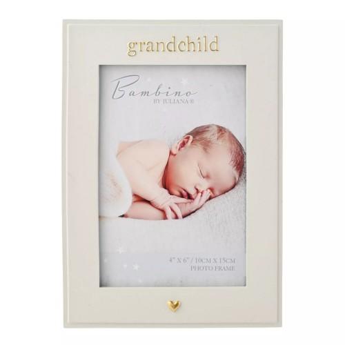 Bambino Grandchild Photo Frame grigio