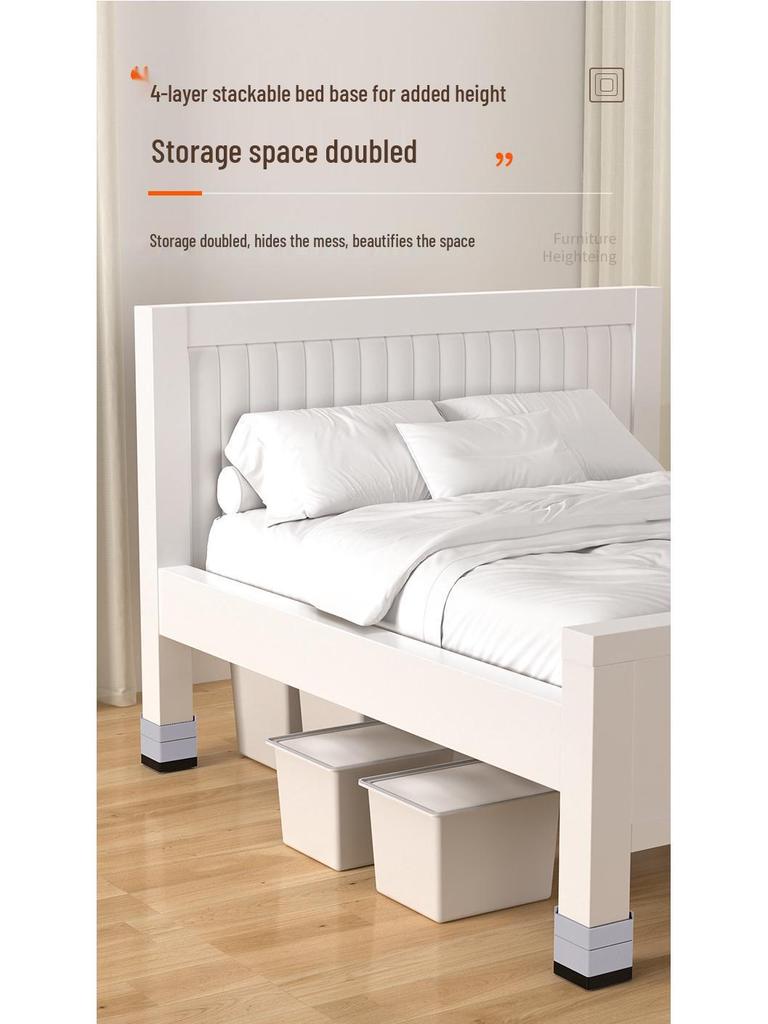 Floor and Furniture Heighteners: Table Leg Raisers & Bed Risers