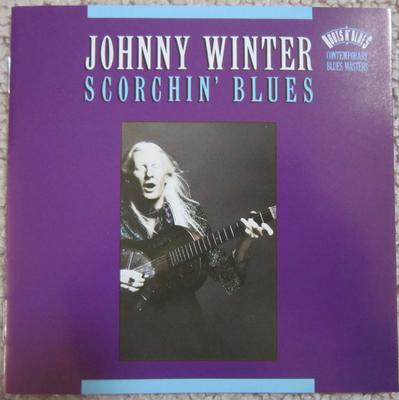 CD JOHNNY WINTER  Scorchin Blues SRCS5962 Sony Records 1992 Japan Rock Used