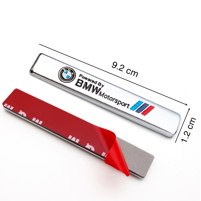 Stilizare Auto Insignă Metalică 3D pentru Aripă Portbagaj Mașină Pentru BMW Performance F25 F26 F15 F16 E90 E91 E92 E60 E84 G22 G32 F13 F36 G30