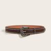 New Arrival Rivet Trendy Punk Style Belt Unisex Denim Belt Wholesale