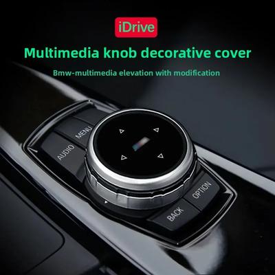 BMW 1 2 3 4 5 6 7 sorozat X1 X5 X6 F20 F30 F10 F07 E60 E90 E70 IDrive Autós Multimédia Nagy Gomb Borítások Gomb Díszítőelem Vezérlő