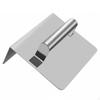 Stainless Steel Corner Trowel RustResistant Rounded Tool 2mm Thick Plaster Finishing for