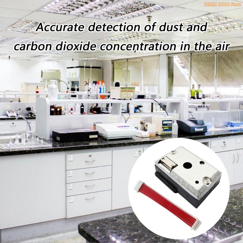 K1AE Fine Particulate Matter Monitoring High Precisions Detection Sensors PM2.5 Air Quality Sensors Modular Dust Detectors