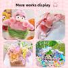 100PCS Colorful Chenille Stem Twisted Rod Wool Root Fluffy Bar Iron Wire DIY Handcraft Twisting Decorations Pipe Cleaners Plush