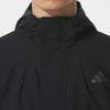 adidas Modern Tech Warm Locker Wasserabweisend Winddicht Kapuzen-Reißverschluss Langarmjacke Herrenjacken Schwarz KB7624