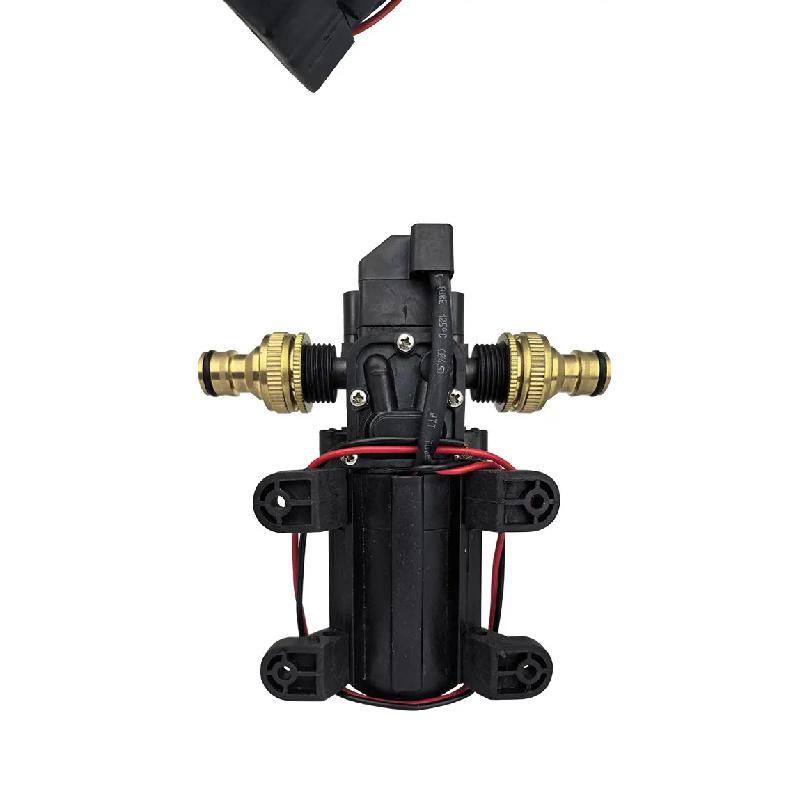 High Pressure Diaphragm Pump Mini Electric Self-priming Pump Water Washing Machine Pesticide Spraying,DC12V 120PSI 60W 5L/Min