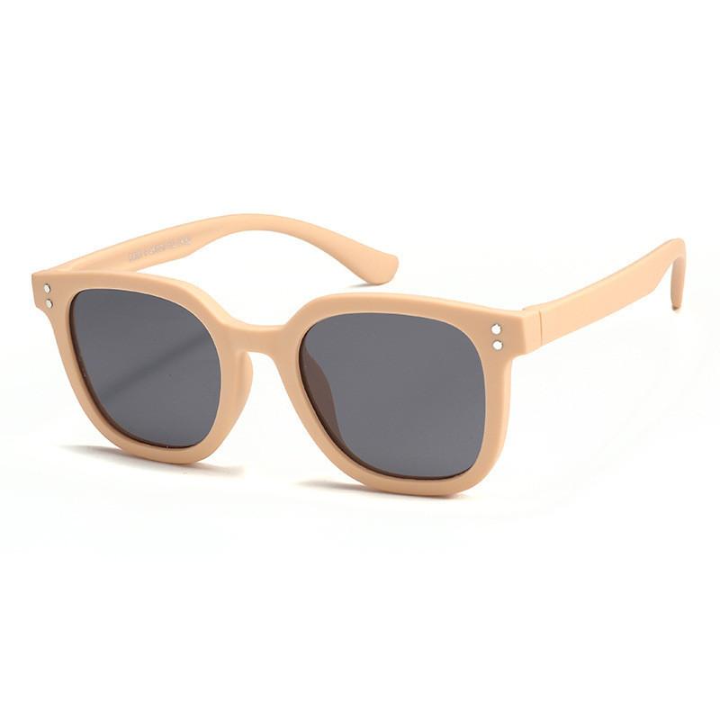 Square Kids Style Frame Polarized Sunglasses Summer Outdoor Sun Uv Protection