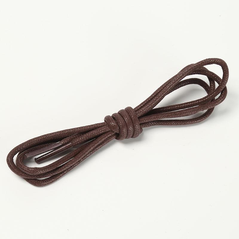 Waterproof Waxed Cotton Shoelaces for Dress and High-Top Boots 0.5m