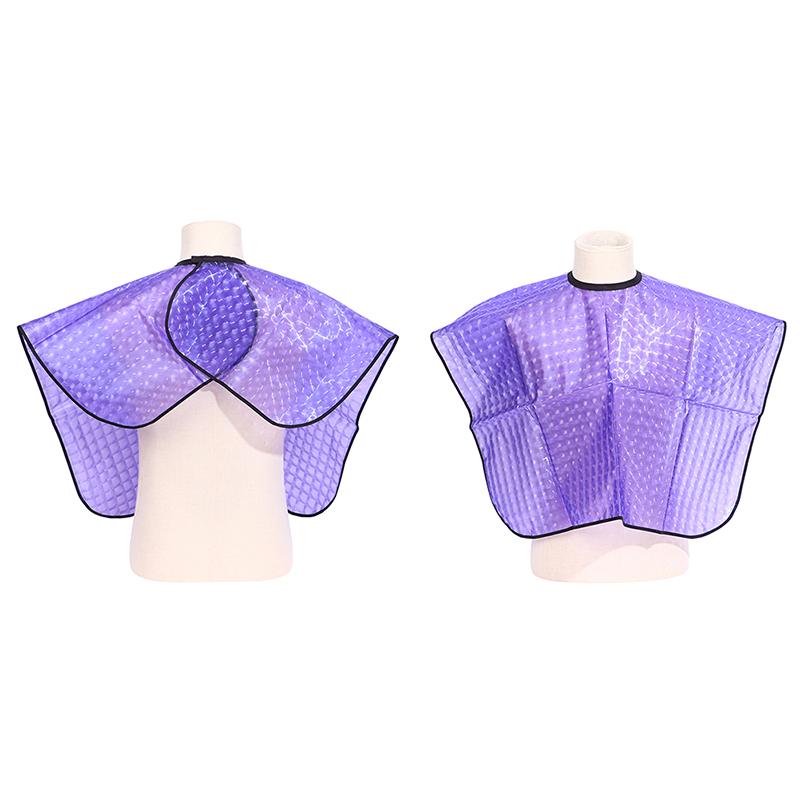 Krótki Fartuch Fryzjerski Peleryna do Farbowania Włosów Wielorazowa Wodoodporna Peleryna Salonowa