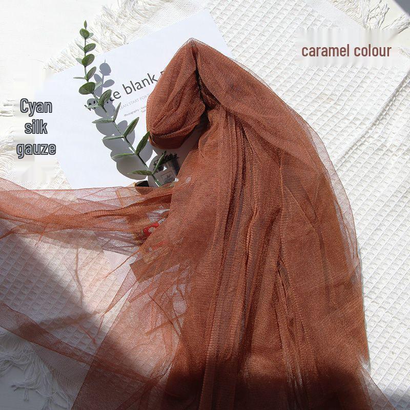 Green Tulle Lace Net Fabric for Kindergarten & Wedding - Transparent, Free Shipping