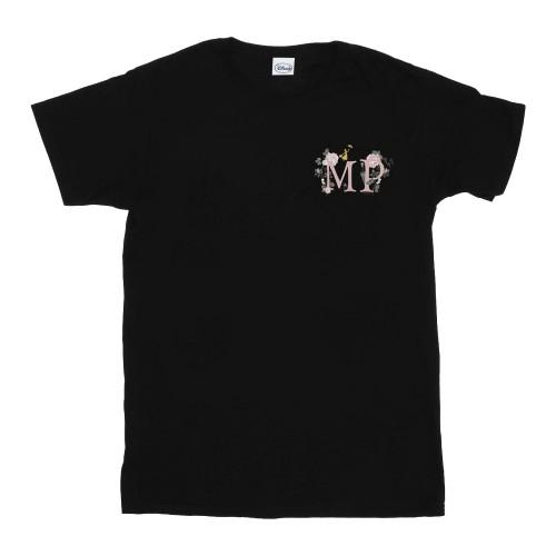 Disney Girls Mary Poppins Letter Breast Print Cotton T-Shirt