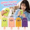 Angstlinderndes Glitzer-Eis am Stiel Squishy Spielzeug Kreatives Slow-Rebound Fidget Spielzeug Büro