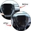 ABS Carbon Car Navigation Screen Frame Trim Accessories For Subaru WRX -