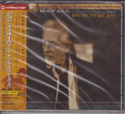 CD JOHN MAYALL - Blues For The Lost Days CTCZ30011 CUTTING EDGE Japan ObiRock Used