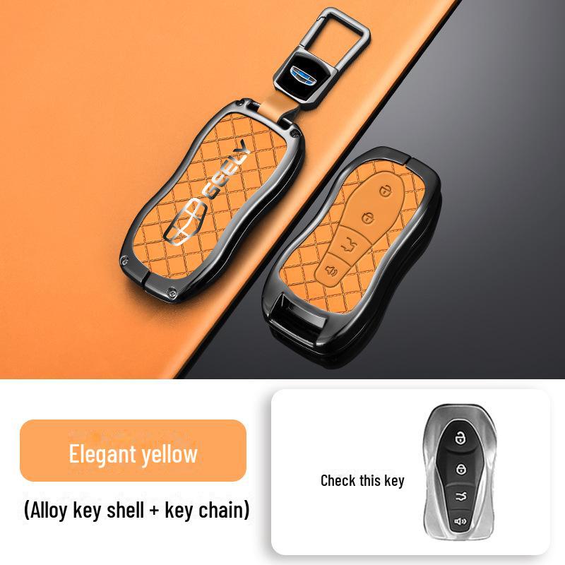 Geely Car Key Alloy Set for Boyue, Dihao, GSGL, Binrui, Vision X6/X3, Borui, & Binyue
