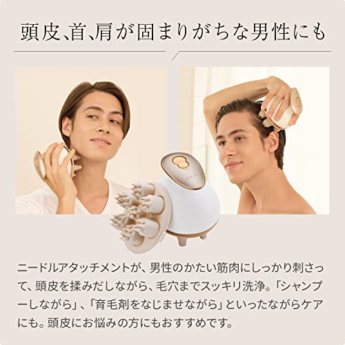 Ya-Man Head Spa Mise Needle Head Spa Lift Electric Scalp Brush MS31N Gold