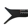 3D Printed Radius Measurement Tool Compact Design Portable Easy to Use Circle Measure Gauge Accessory