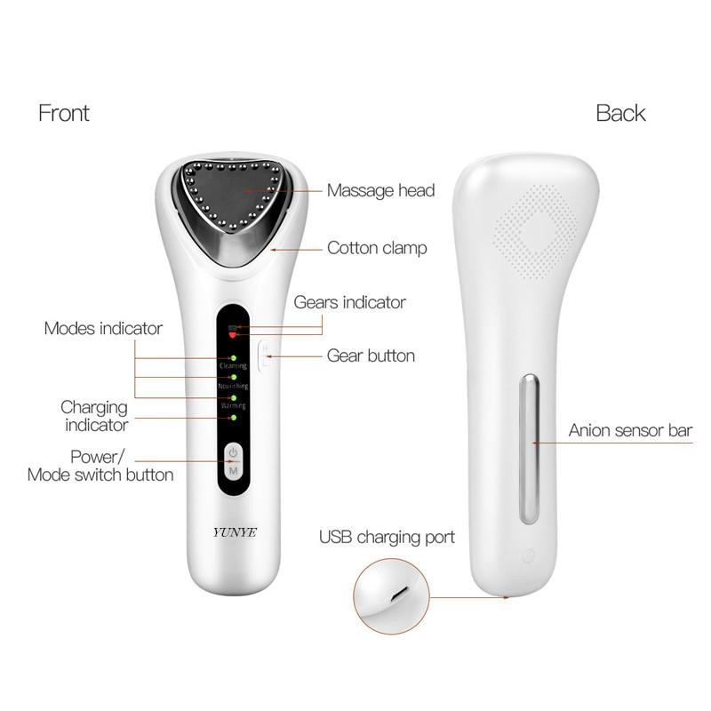 Multifunction Home Use Anti Aging Device Facials Skincare Tightening Machine Premium Face Massager