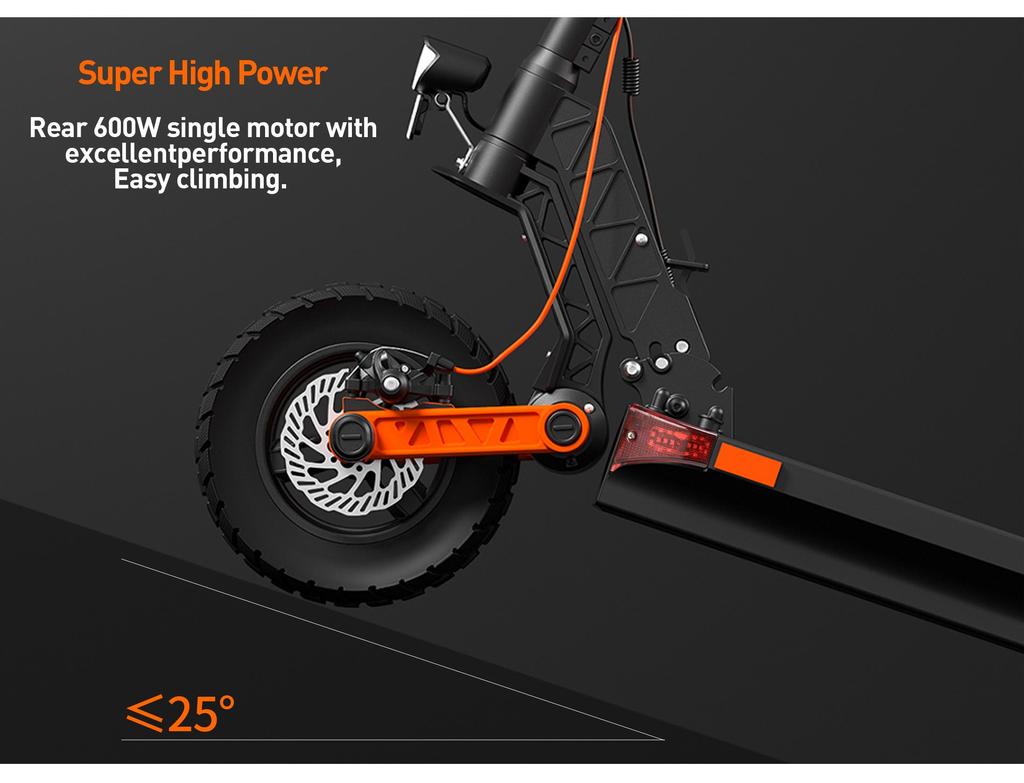 JOYOR S5-Z 600W Foldable Electric Bike - 48V13Ah 55KM Range City E-Bike with Off-Road Tires & Dual Suspension