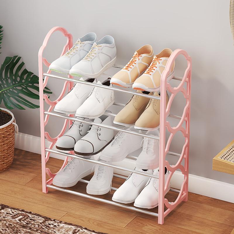 Многослойная пылезащитная обувная полка Простое компактное решение для хранения для домашней организации Полка Органайзер для обуви