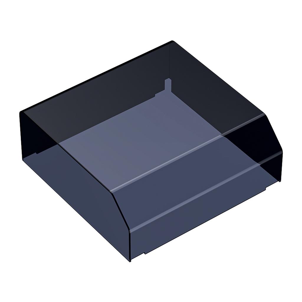 Creality Obere Abdeckung für den 3D-Drucker Ender-5 S1 für weniger Lärm, staubdicht, problemlos, durchscheinend, schwarz