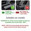 For Toyota Tundra 2025-2025 2025 Center Console Hidden Handrail Privacy Storage Organizer Tray Armrest Hidden Pallet Manager Box