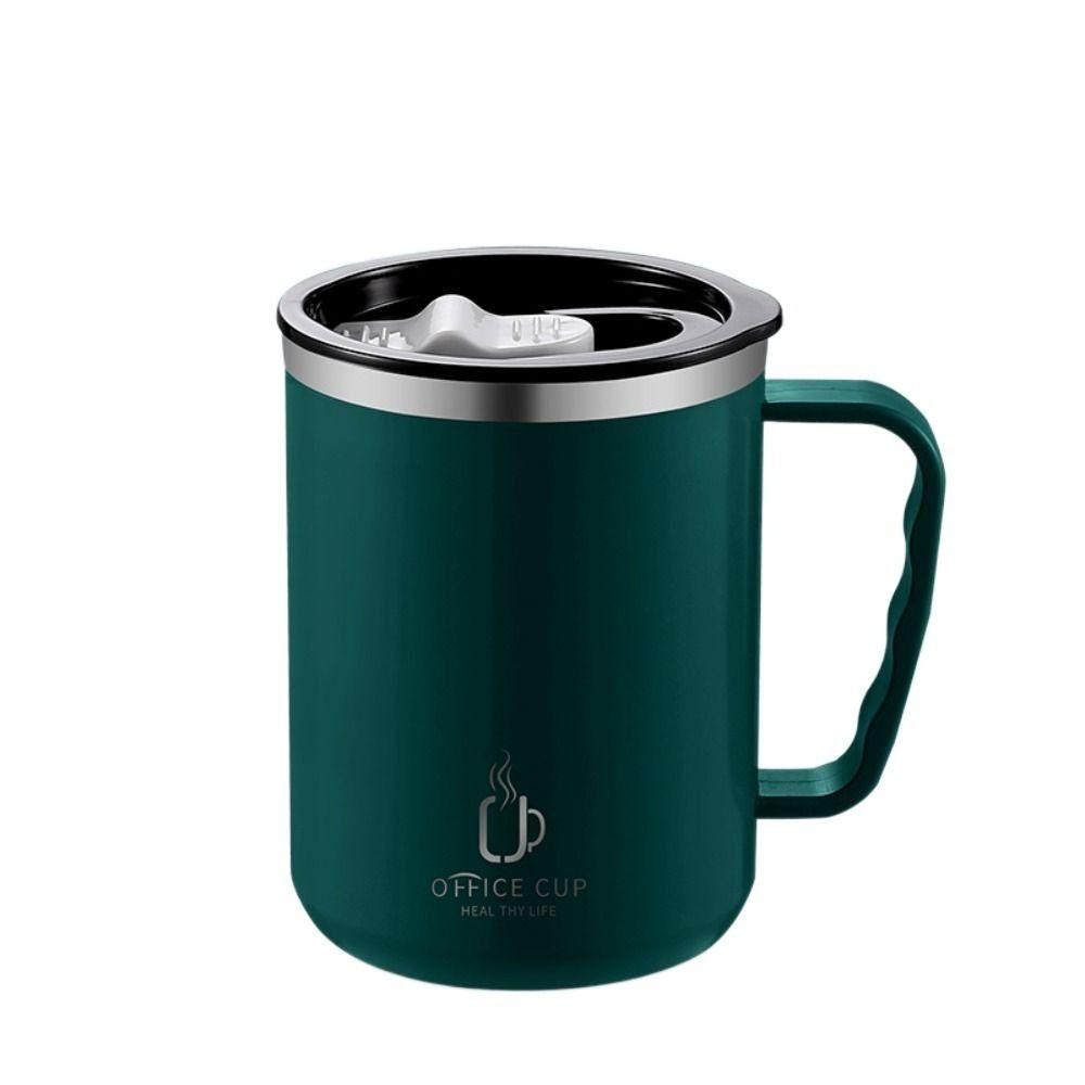 Cover Insulated Coffee Mug With Lid Double Wall Coffee Tumbler Stainless Steel Coffee Cup  Travel