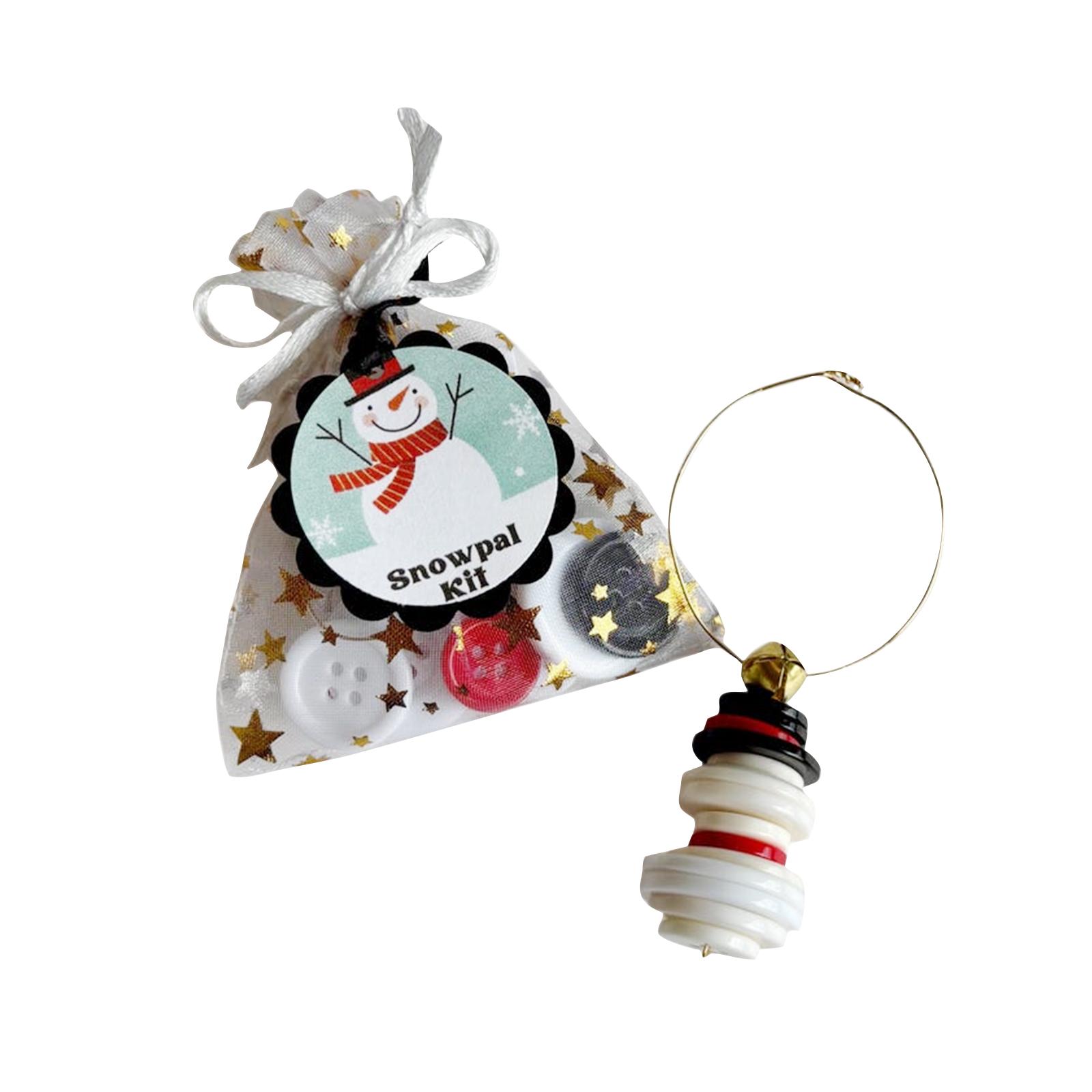 

Button Christmas Tree DIY Pendant Christmas Decoration One Size