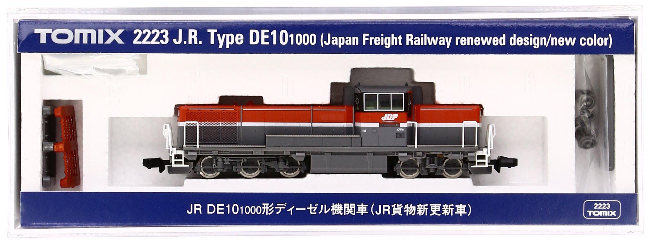 

TOMIX N Gauge JR Freight Newly Updated Car 2223 Diesel Locomotive Model DE10-1000