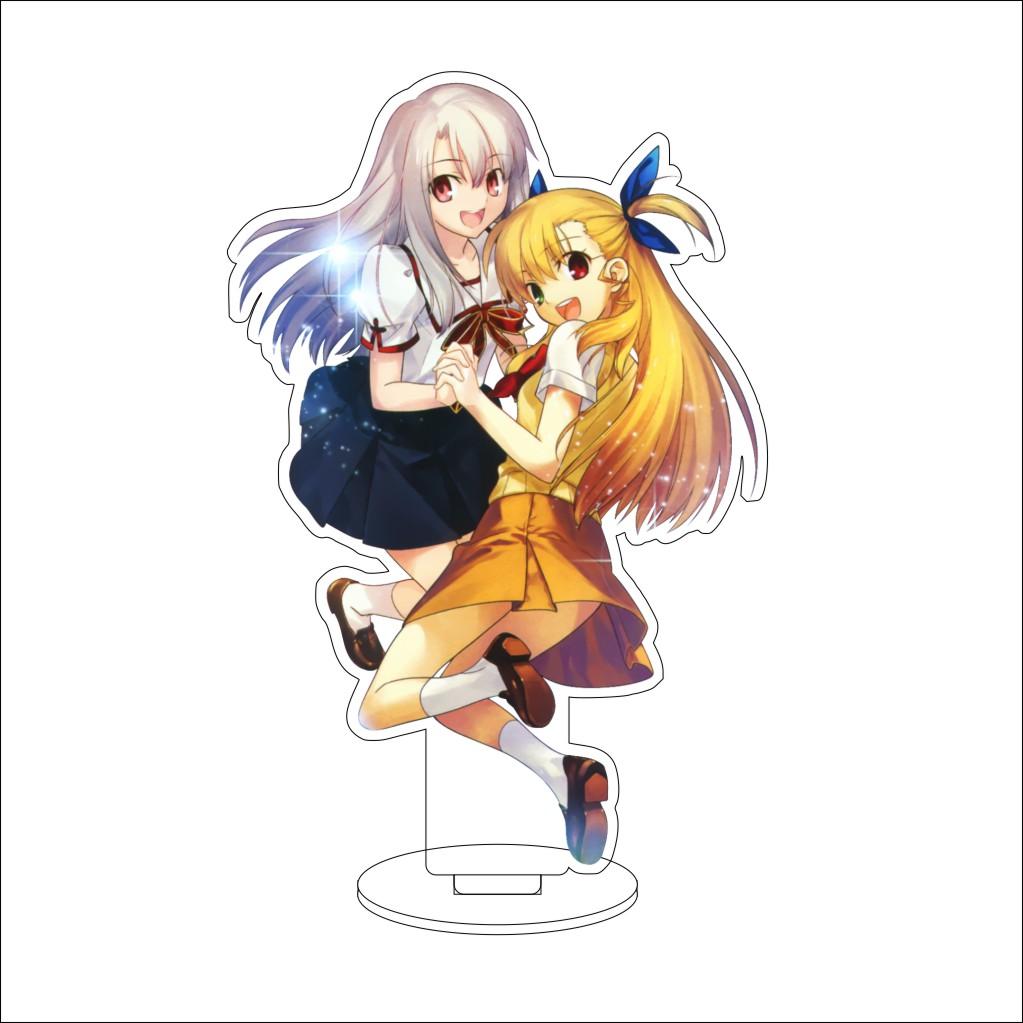 16CM Anime Fate Stay Night Cosplay Acrylic Stand Ornaments Shinji Matou/Archer/Matou Sakura Figure Stand Halloween Gifts