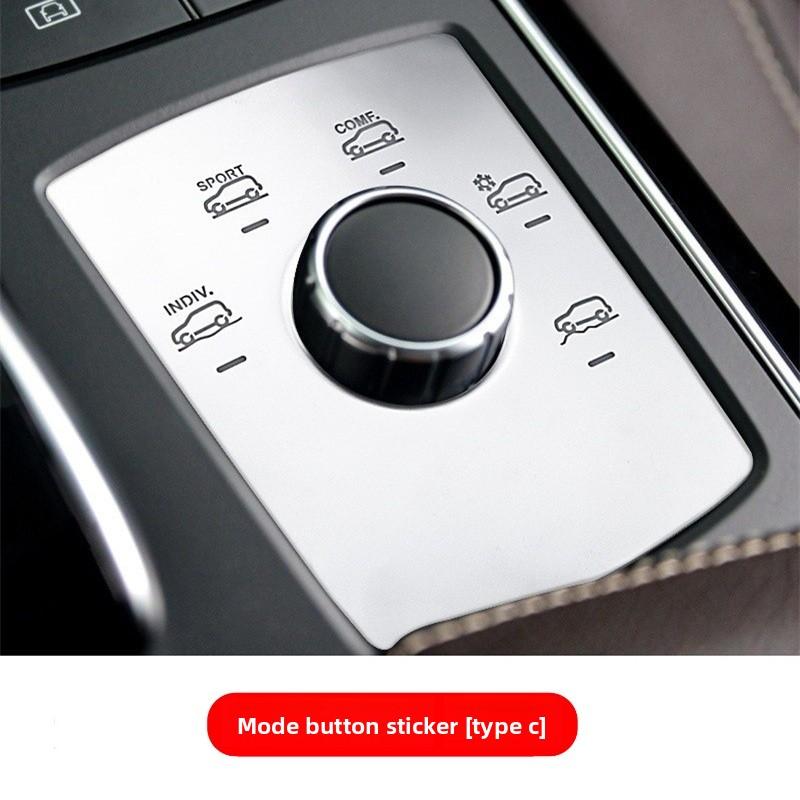 Suitable for Mercedes-Benz ML350 Interior GL400 GLE320 GLS Multi-function Mode Adjustment Protection Button Sticker Modification