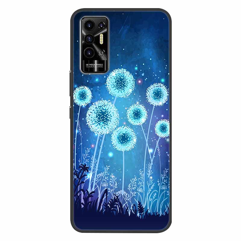 For Tecno Pova 2 Case Pova2 Shockproof Soft silicone TPU Back Cover For Tecno Pova 2 Phone Cases Pova2 2021 Case Cute Cartoon
