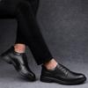 Tamanho Grande Couro Genuíno Sapatos Casuais Masculinos Oxfords de Alta Qualidade Caminhada de Lazer Sapatos Formais Masculinos Negócios Elegante Vestir Sapatos Masculinos