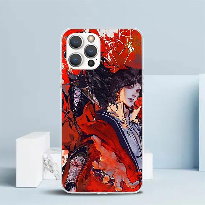Heaven Official's Blessing Phone Case For IPhone 16 17 Air 16E 15 14 Plus 13 Mini 12 11 Pro Max 7 8 + SE 2020 Soft TPU Back Cove