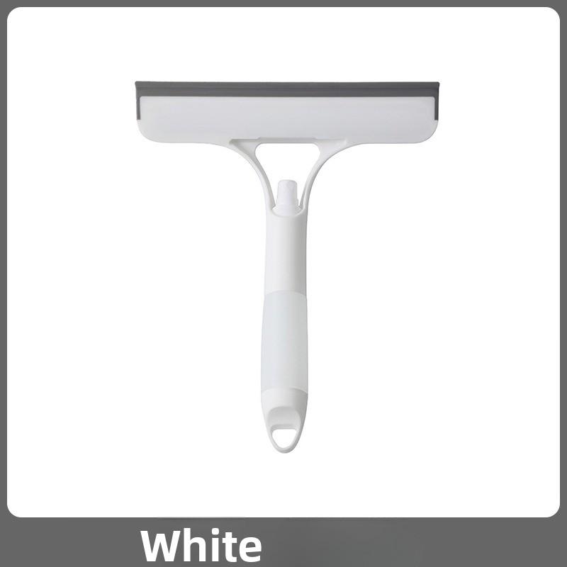 1PC Double-sided Brush Head Glass Mirror Cleaning Brush 3-in-1 Wiper Scouring Cloth Sponge Wipe