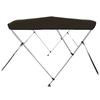 3 Bow Bimini Top Black 183x140x137 cm