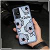 Silicone Full Wrap Phone Case For TCL 40SE/T610K Soft Case Anti-dust Anti-knock Shockproof Back Cover Cute Waterproof